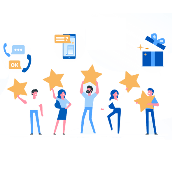 assistance to customers