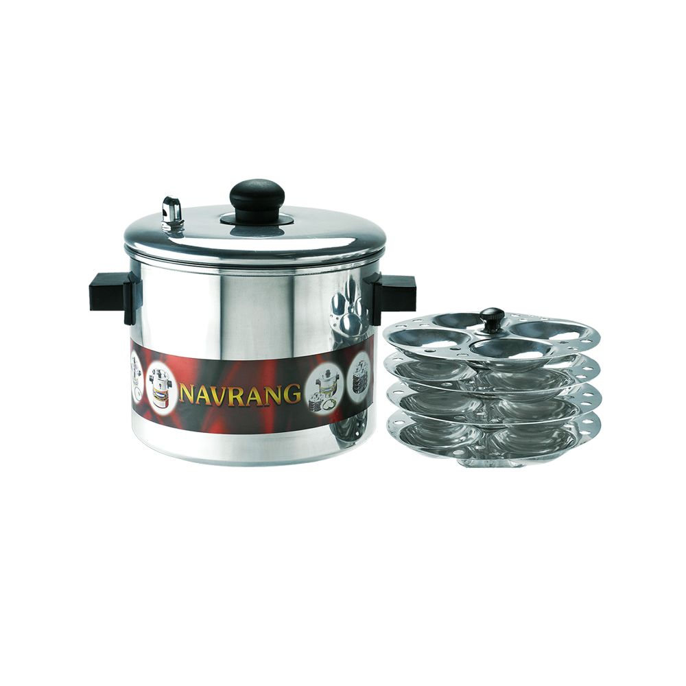Navrang Aluminium Idly Cooker Medium