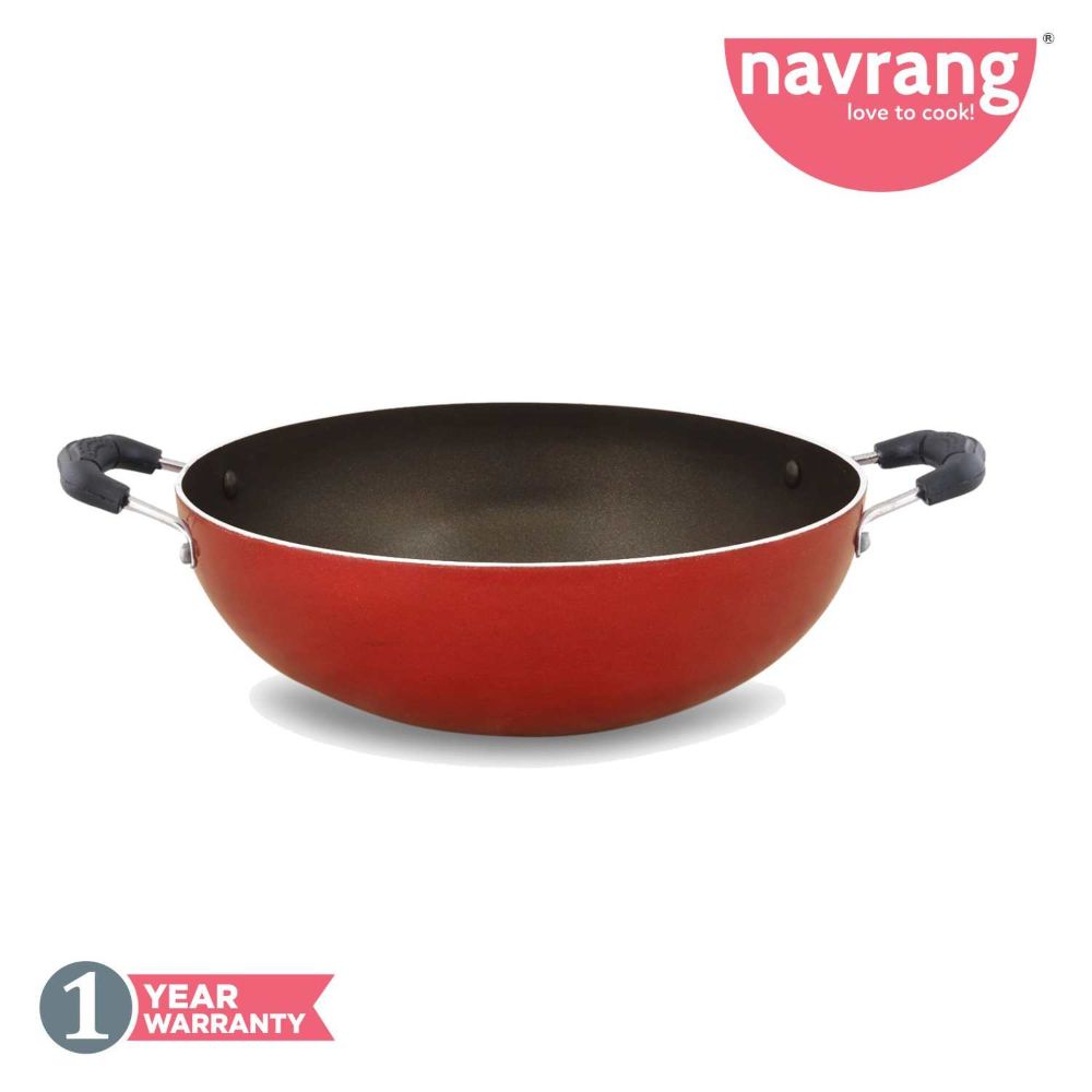 Navrang Nonstick Kadai Economy Small Without Box