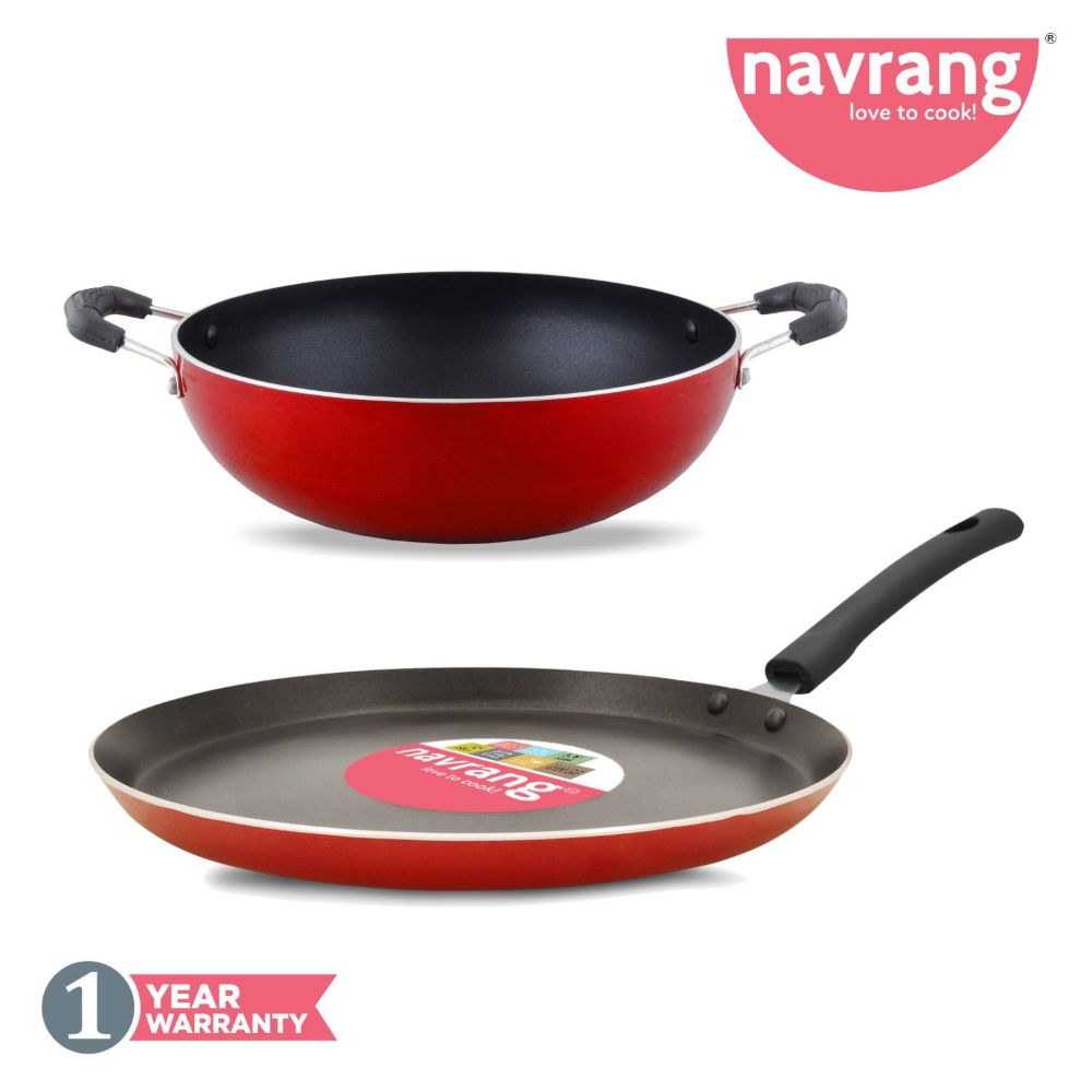 Navrang Nonstick 2 Pcs Gift Set 3 Mm