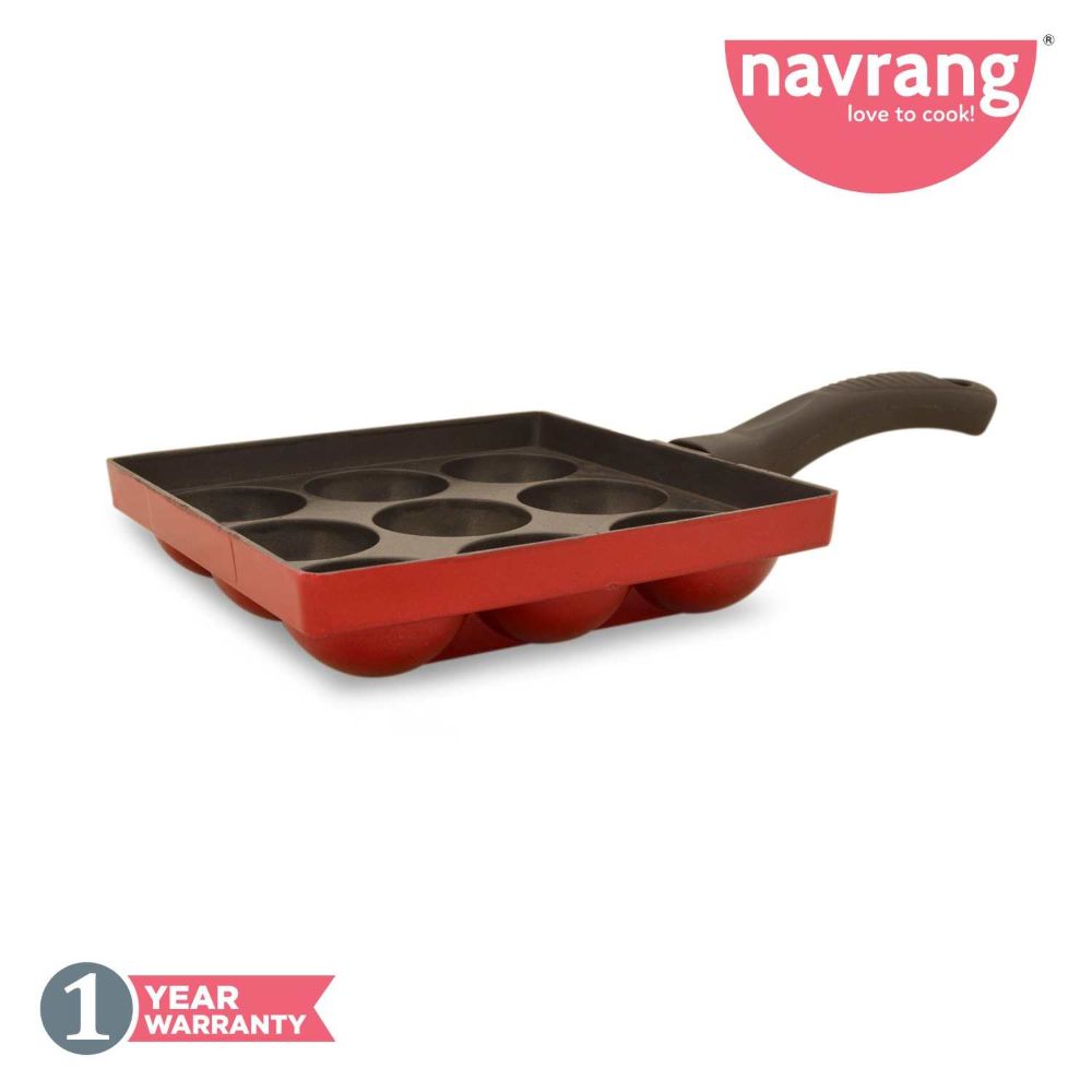 Navrang Nonstick Appakara 9 With Handle