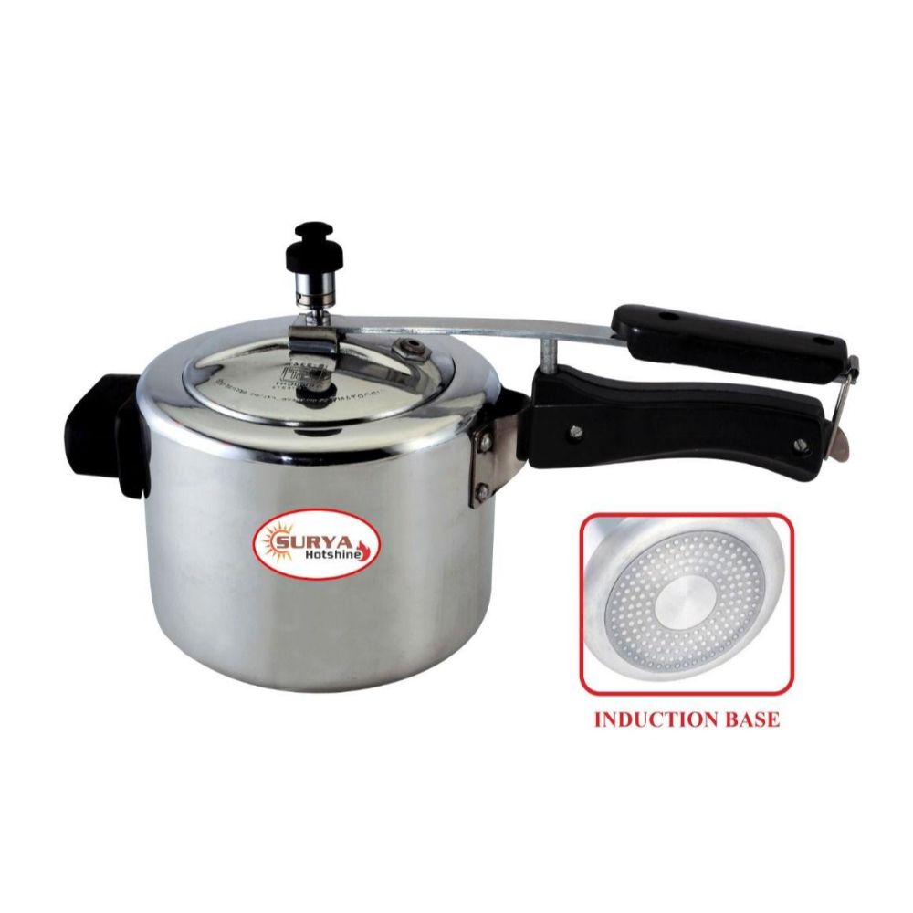 Surya Hotshine 5l Popular Pressure Cooker - Induction Base