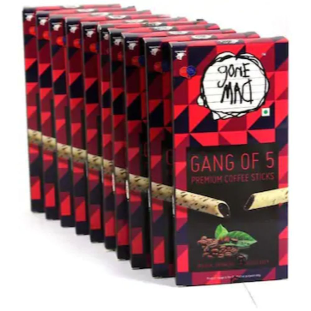 Gone Mad Premium Coffee Sticks (Gang of 5 pack of 10)