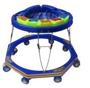 Kusum 8 Wheel P.v.c Musical Heavy Taar Walker, Pack Of 34