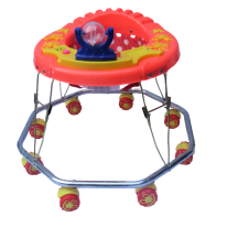 Kusum Butterfly 8 Wheel Crome Without Music Walker, Pack Of 34