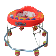 Kusum Superking 8 Wheel Crome Without Music Walker, Pack Of 34