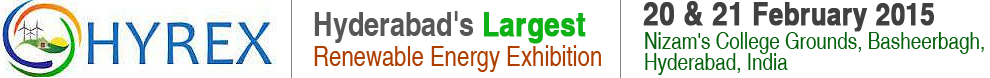 HYREX (Hyderabad's Largest Renewable Energy Exhibition) 2015