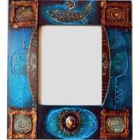 Hand Painted Photo Frame