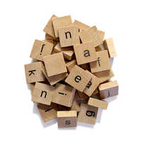 Wooden Alphabet Letters
