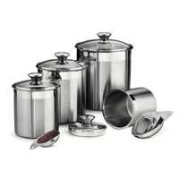 Stainless Steel Canister Set