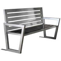 Steel Park Bench