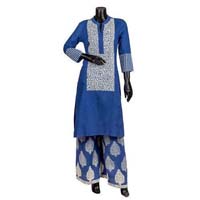 हैंड ब्लॉक प्रिंटेड कुर्ती