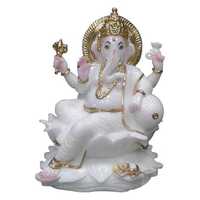 Marble Ganesh Ji Sculpture