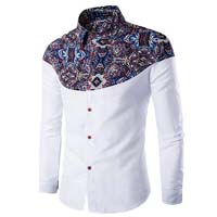 Mens Embroidered Shirt