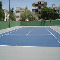 Synthetic Tennis Court