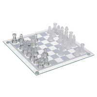 Glass Chess Set