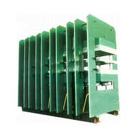 Vulcanizing press