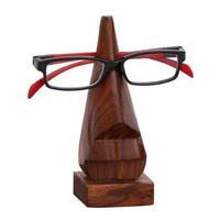 Wooden spectacle holder
