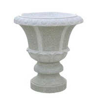 Marble carving planters