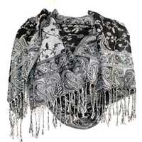 Silver shawl