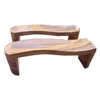 Sandstone bench