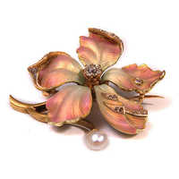 Flower pin