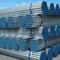 Galvanized steel pipes