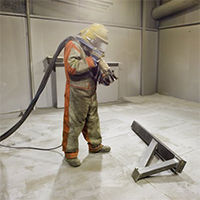 Sandblasting services