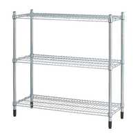 Metal storage rack