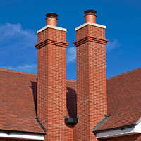 Brick chimney