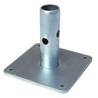 Scaffolding base plate