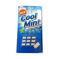Mint chewing gum