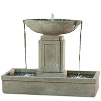 Cement fountain