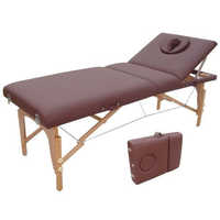 Roller massage bed