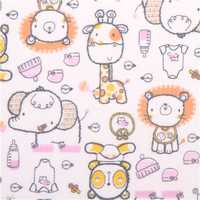 Baby flannel fabric
