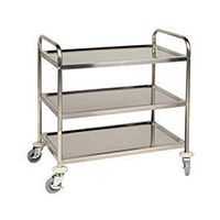 Three shelf trolley