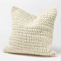 Woven pillow covers