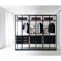 Glass wardrobe