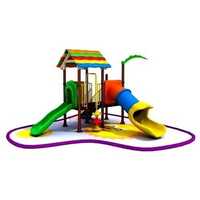 Plastic playground equipment