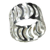 Aluminum napkin ring