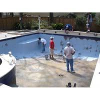 Swimming pool waterproofing services