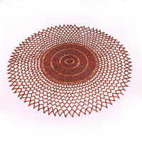 Beaded table mat