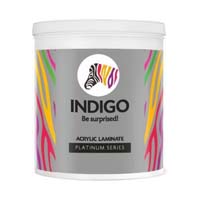 Indigo paint