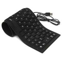 Flexible membrane keyboard