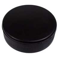 Rubber hockey puck