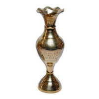 Brass flower vase