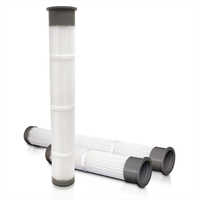 Pleated filter bag
