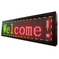 Led moving display boards