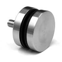 Stainless steel glass holder