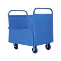 Box handling trolley